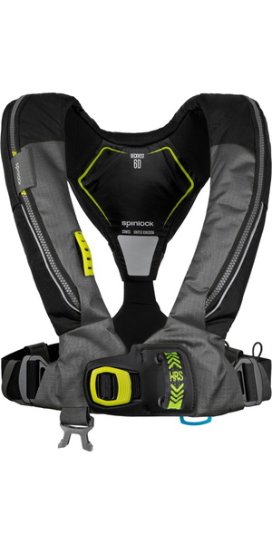 2026 Spinlock Chaleco Salvavidas Deckvest 6D 170N Con Sistema HRS DWLJH6D - Black